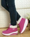 Dame vintersneakers med pels J1823 9