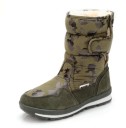 Dame vinterstøvler med camouflage 10