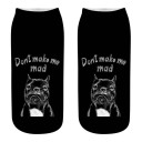 Dameankelsokker med hund A667 2