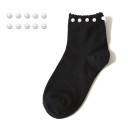 Dameankelsokker med perler A670 15