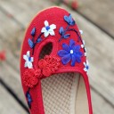 Dameballerinaer med blomster A604 4