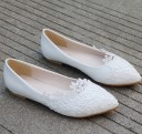 Dameballerinaer med blomsterblonde 5