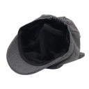 Damebaret med katteører 56–58 cm Vintage ottekantet hat Akryl Stilfuld vinterhat Malerjournalist stil Forskellige farver Retro design 5