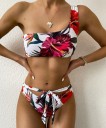Damebikini med blomster P558 1