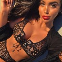 Damebikini med blonder J2378 2