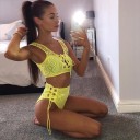 Damebikini med blonder J2378 5