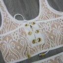Damebikini med blonder J2378 7