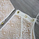Damebikini med blonder J2378 8