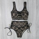 Damebikini med blonder J2378 9