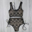 Damebikini med blonder J2378 10