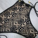 Damebikini med blonder J2378 11