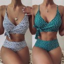 Damebikini med polkaprikker P1017 2
