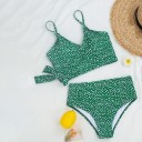 Damebikini med polkaprikker P1017 3