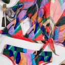 Damebikini og crop top P1291 4