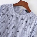Damebluse med applikationer 5