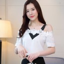 Damebluse med bare skuldre 1