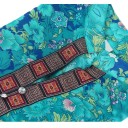Damebluse med blomstermønster Sara 5