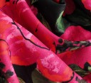 Damebluse med blomsterprint 3