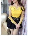 Damebluse med Catalina blonder 4