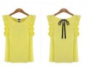 Damebluse med flæser Jimena 2