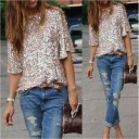 Damebluse med glimmer 3