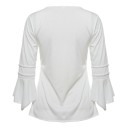 Damebluse med knapper 2