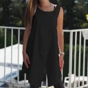 Damebluse med moderigtig slids 3