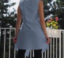 Damebluse med moderigtig slids 4