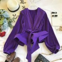 Damebluse med sløjfe Irene 4