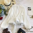 Damebluse med sløjfe Irene 1