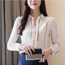 Damebluse med striber 3