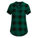 Damebluse med ternet mønster, Laura 10