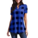 Damebluse med ternet mønster, Laura 1
