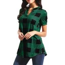Damebluse med ternet mønster, Laura 2