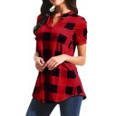 Damebluse med ternet mønster, Laura 3