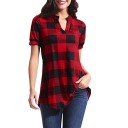 Damebluse med ternet mønster, Laura 6