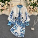 Damebluse og shorts 5