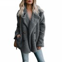Damefrakke i imiteret pels P1433 9