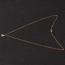 Damehalskæde med bogstav D164 2