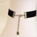 Damehalskæde med choker og vedhæng D187 3