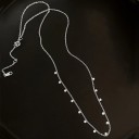 Damehalskæde med choker og vedhæng D543 1