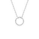 Damehalskæde med ring 6