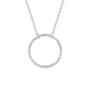 Damehalskæde med ring 6