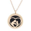 Damehalskæde - MEDALLION J1829 1