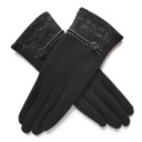 Damehandsker med blonder J3119 7