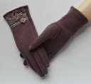 Damehandsker med blonder J3119 6
