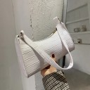 Damehåndtaske med slangeskindsmønster M1310 2