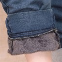 Dameisolerede jeans med elastisk talje 4