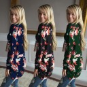 Damejakke med blomsterprint J1826 1