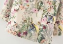 Damejakke med blomsterprint 4
